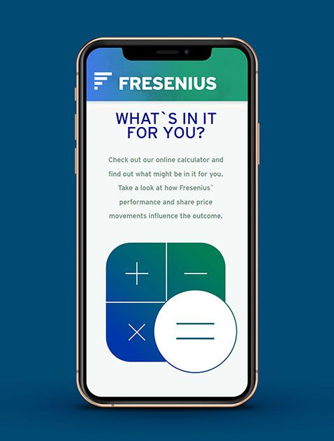 Fresenius - Projekt der Internetagentur NO TINS Gmbh